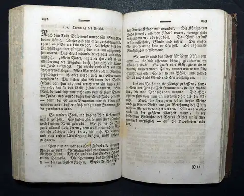 SCHULBUCH -1804 - Schmid, Biblische Geschichte für Kinder -Bayern - THEOLOGIE