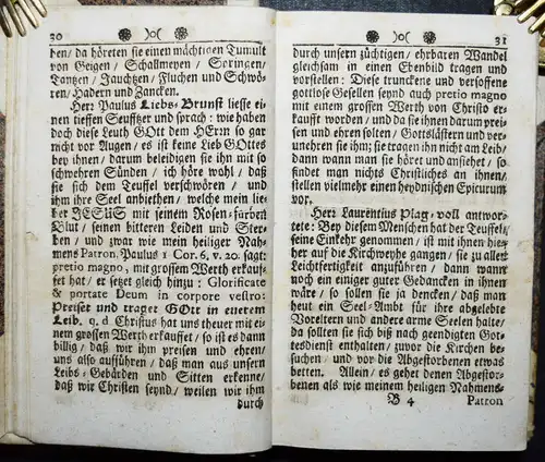 BAROCK-LITERATUR - 1719 Helbig, Parochus duodenario pressus…