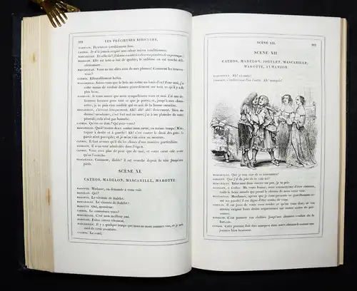 Moliere, Oeuvres - Illustr. T. Johannot - 1835-1836
