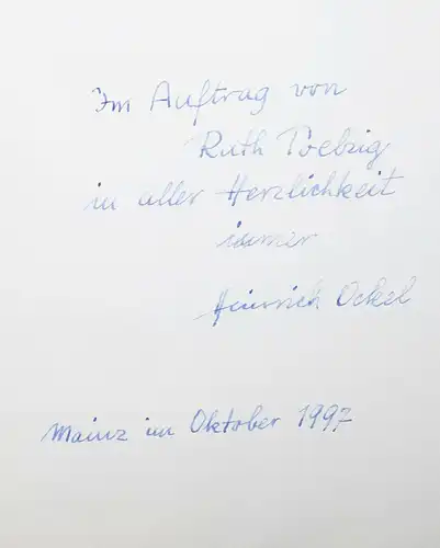 Poelzig, Meine Malbriefe 1919-1979 SIGNIERT FAKSIMILE MALBRIEF