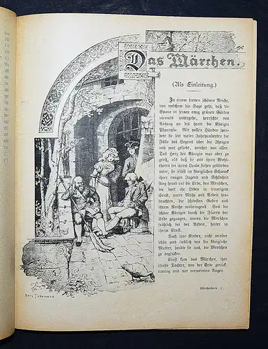 Märchenborn - 1905 - Illustrationen und Chromolithographien von Hans Tiedemann