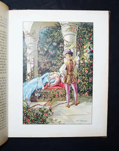 Märchenborn - 1905 - Illustrationen und Chromolithographien von Hans Tiedemann