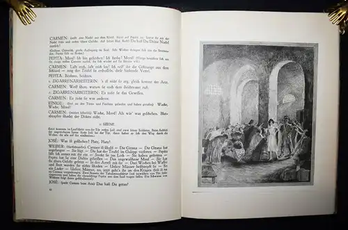 Sil-Vara, Die Gitana - 1916  Illustr.: Erhard Amadeus Dier - Num. 950 Exemplare