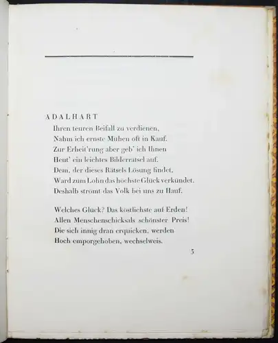 Frank Wedekind - Überfürchtenichts - 1918 - Vorzugsausgabe - Nummeriert