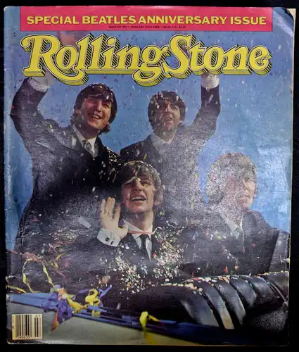 ZEITSCHRIFT MAGAZINE Rolling Stone 1984 Special Beatles anniversary issue