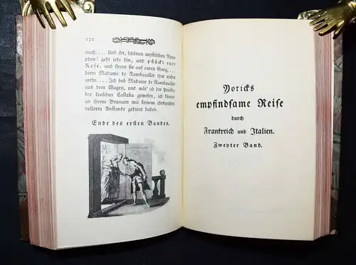 Laurence Sterne - Yorick’s empfindsame Reise - 1910 - SELTENER BAND DER REIHE