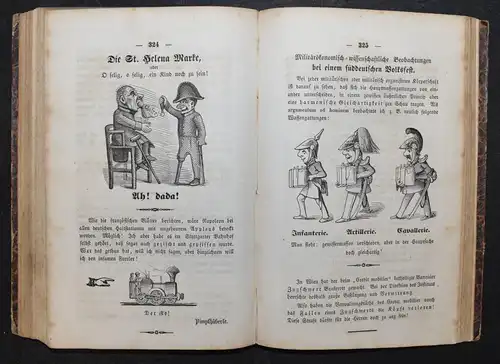 Schleich, Münchener Punsch Band 10 - 1857 - KARIKATUR - SATIRE - ZEITSCHRIFT