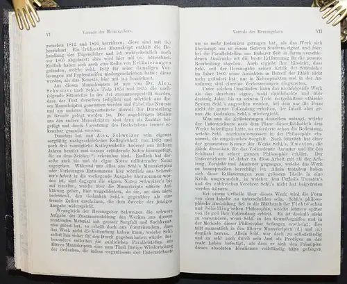 Schleiermacher - Monologen + Philosophische Sittenlehre 1868-1970