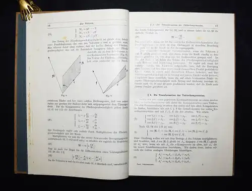 Haas, Vektoranalysis -1922 ERSTE ASUGABE - MATHEMATIK MATHEMATICS PHYSIK