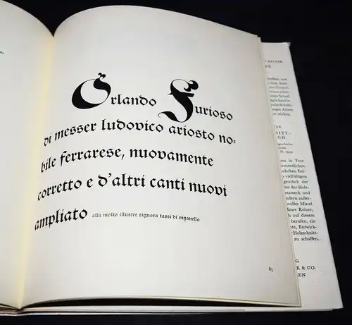 Reiner, Schrift im Buch - 1948 - TYPOGRAPHIE