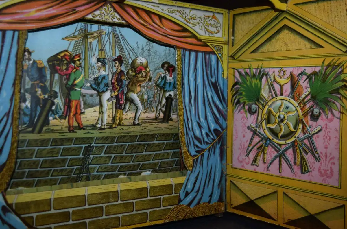 PAPIERTHEATER – AN EXPEDITION THROUGH AFRICA - PAPER TOYS - AFRIKA - REISE 2