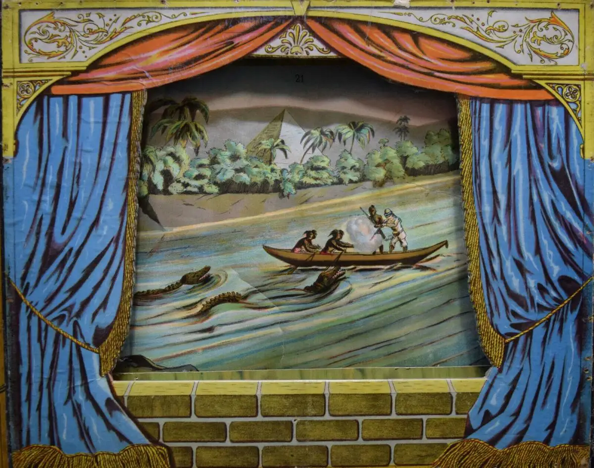 PAPIERTHEATER – AN EXPEDITION THROUGH AFRICA - PAPER TOYS - AFRIKA - REISE 7