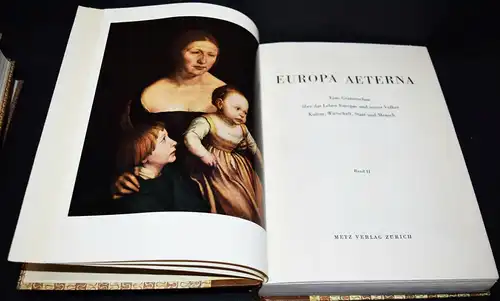 Metz, Europa aeterna KULTURGESCHICHTE HANDEINBAND - HANDEINBÄNDE 