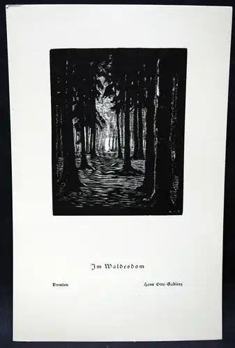 Otto-Gablenz - Vom Jahreslauf ORIG.-HOLZSCHNITTE EXPRESSIONISMUS 