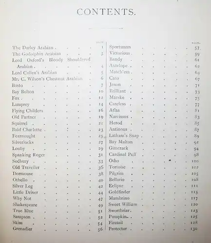 Taunton, Portraits of celebrated racehorses...1887 PFERD PFERDE REITSPORT