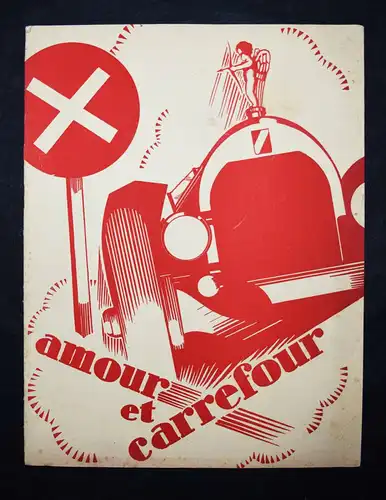 ART DECO - Georges Peclet, Amour & Carrefour - 1929 CINEMA