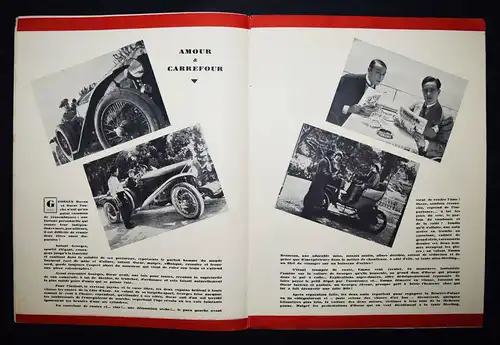 ART DECO - Georges Peclet, Amour & Carrefour - 1929 CINEMA