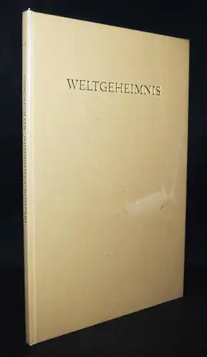 Hofmannsthal, Weltgeheimnis - Eines von 350 Exemplaren