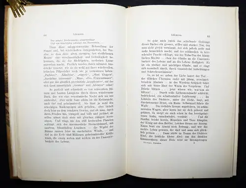 Servaes, Praeludien - ERSTE AUSGABE - 1899 PERGAMENT-EINBAND