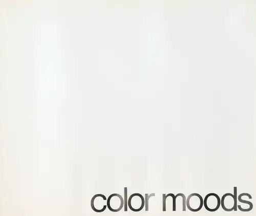 Peyer, Color moods - Einzige Ausgabe