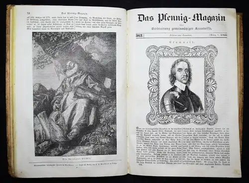 Daguerreotypie – Neueste aus der Natur- und Gewerbewissenschaft 1840 ZEITSCHRIFT