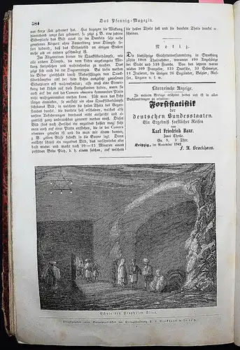 Daguerreotypie 1842 – Neueste Fortschritte...In: Das Pfennig-Magazin ZEITSCHRIFT