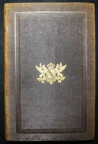 Rettig, Die Polizeigesetzgebung des Großherzogthums Baden 1853 BADEN ZIVILRECHT