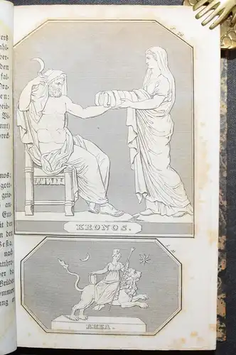 DER OLYMP - AUGUST HEINRICH PETISCUS - 1837 - ANTIKE - MYTHOLOGIE
