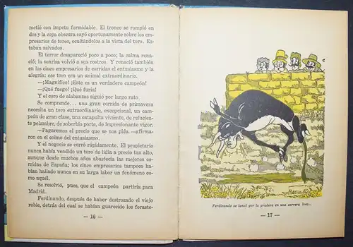 Leaf, El toro Ferdinando - 1941 - First spanish Edition - W. Disney
