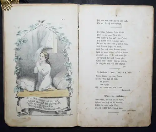 Johann Georg Freihofer - Kinderbuch - 1853  - Tafeln von August Corrodi