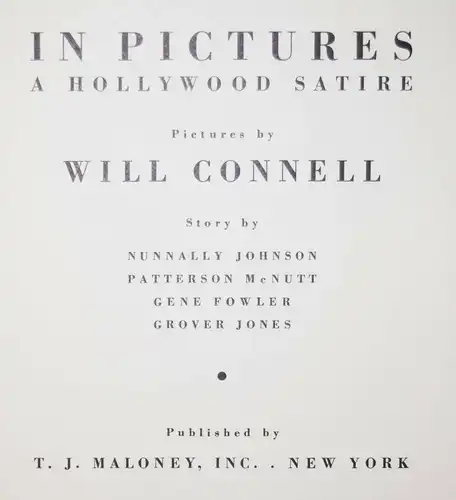 Connell, In pictures Maloney (1937) -  HOLLYWOOD USA
