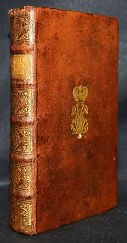 Larrey, Histoire des sept sages 1713  SELTENE ERSTE AUSGABE SCHÖNER BAROCK-LEDER