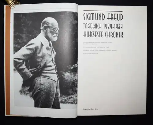 Sigmund Freud - Tagebuch 1929-1939 - Psychologie - 1996