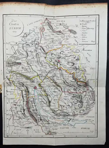 Erni - Memorabilia Tigurina - 1820 - Helvetica - Schweiz - Zürich