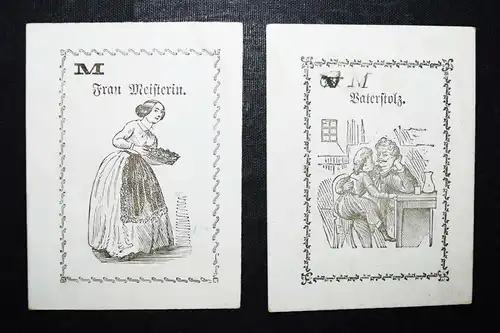 Originelles KARTENSPIEL  um 1900 – Gänse-Dieb