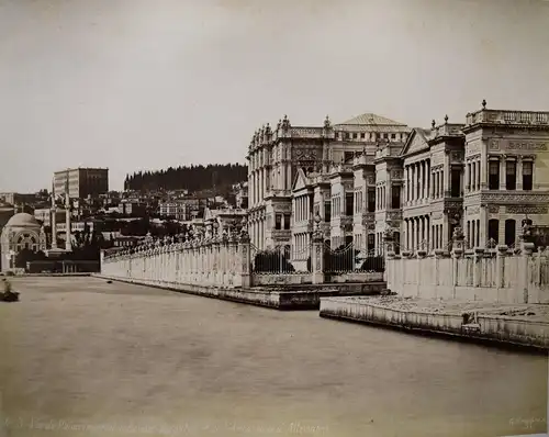 Türkei – Istanbul – Berggren, 4 Orig.-Photographien um 1880