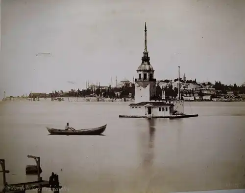 Türkei – Istanbul – Berggren, 4 Orig.-Photographien um 1880