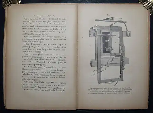 Widmung / Envoi: Albert Londe - La photographie instantanée - Erstausgabe 1886