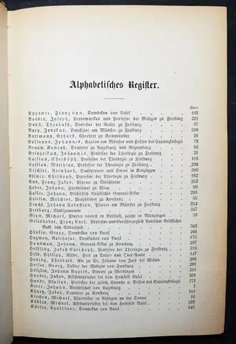 Die Urkunden über die der Universität Freiburg 1875 STUDENTICA HOCHSCHULWESE