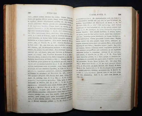 Pindarus. Pindari carmina - 1830 - ERSTE AUSGABE Altphilologie · Antike
