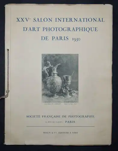 Albin-Guillot, XXVe Salon International d″Art Photographique 1930 - SELTEN