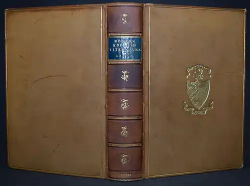 Gosse, Modern English literature - 1905 LEDER-EINBAND