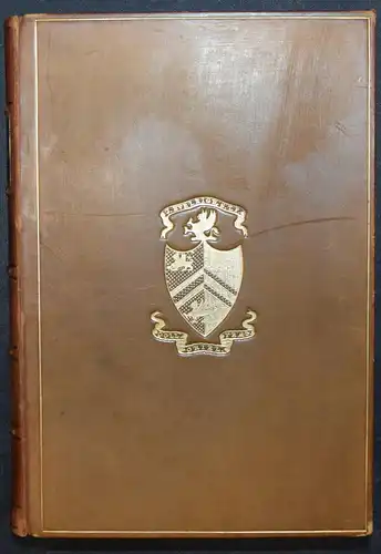 Gosse, Modern English literature - 1905 LEDER-EINBAND