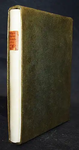 Ganz, Zwei Schreibbüchlein des Niklaus Manuel Deutsch von Bern 1/1100 Exemplaren