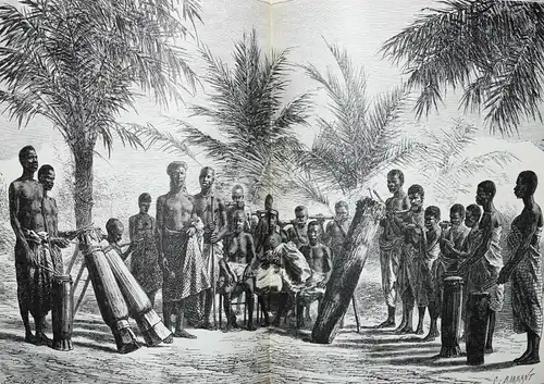 Heichen, Afrika Hand-Lexikon Gressner & Schramm 1885 ERSTE AUSGABE REISE AFRIKA