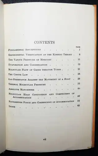 Knudsen, The kinetic theory of gases - Methuen (1950) PHYSIK