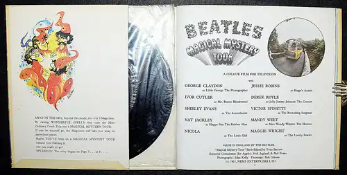 Beatles, Magical Mystery Tour 1967 pop-cultur-music-art Schallplatte Vinyl