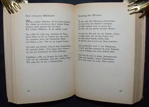 KARL STAMM - DICHTUNGEN - 1920 -  ERSTE GESAMTAUSGABE - LYRIK