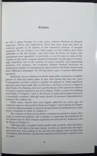 NUMERICAL SOLUTION OF INTEGRAL EQUATIONS - MICHAEL A. GOLBERG - 1990