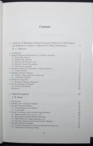 NUMERICAL SOLUTION OF INTEGRAL EQUATIONS - MICHAEL A. GOLBERG - 1990